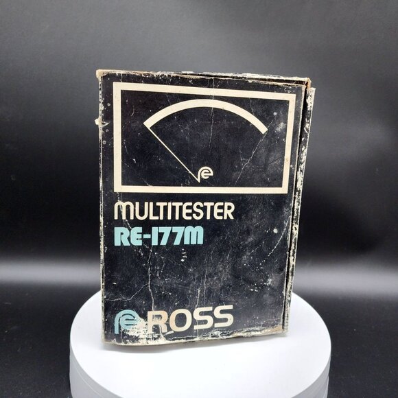 Vintage Ross RE-177M Multitester Volt-Ohm-Milliammeter Instruction Manual & Box - Picture 8 of 10